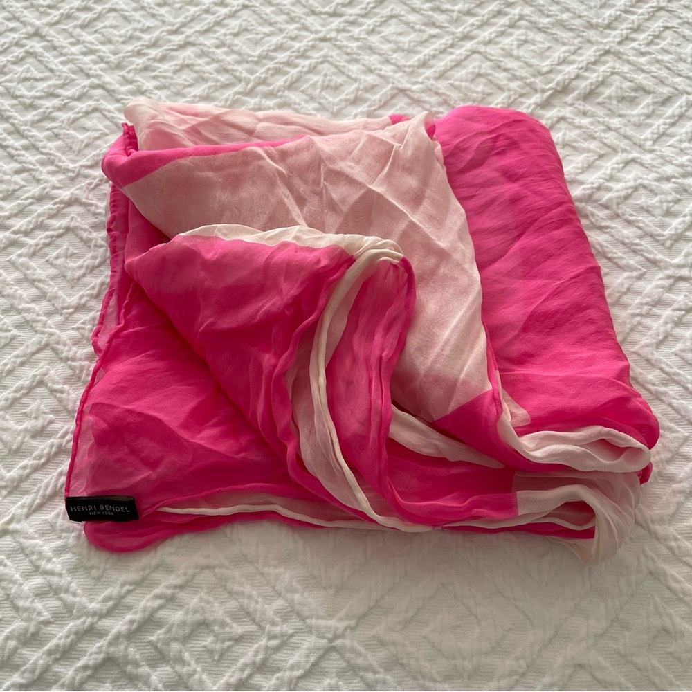 Henri Bendel Silk Scarf